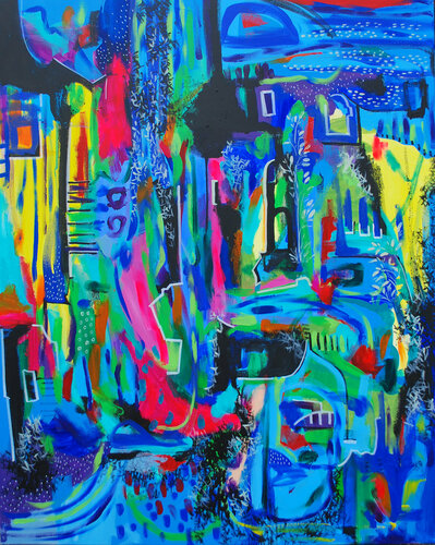 The warmth of Sunshine di Aasiri Wickremage, Pittura in vendita su Singulart