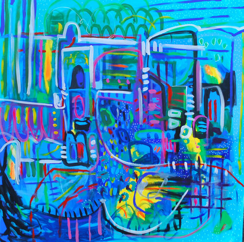 Early days (Sale) di Aasiri Wickremage, Pittura in vendita su Singulart