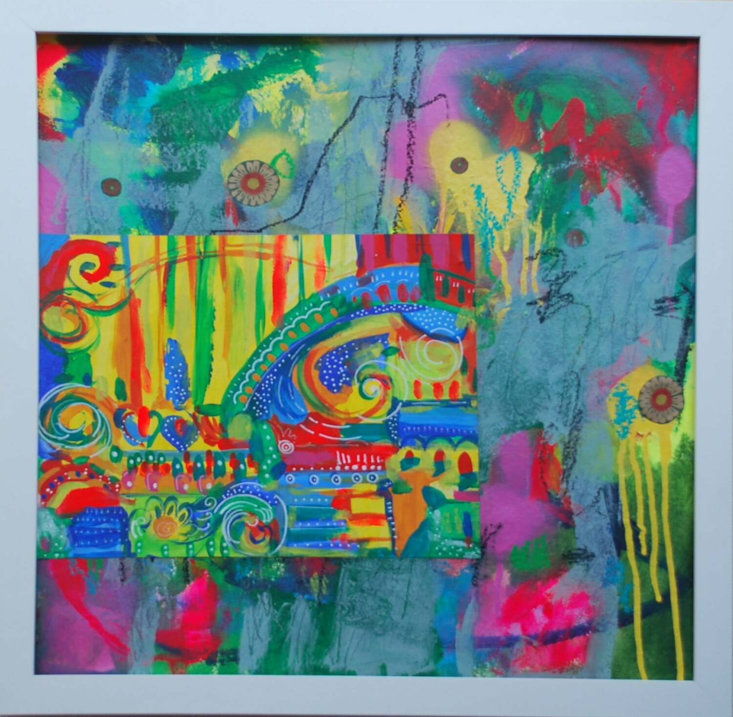 Memories of Singapore Aasiri Wickremage Werk auf Papier zu verkaufen