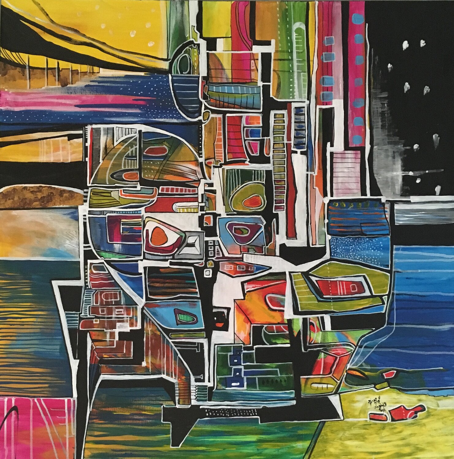 Urbanised - Art print Aasiri Wickremage