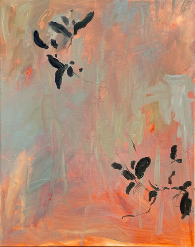 Whimsical Garden 14 van Joanna Skurska, Schilderij te koop op Singulart