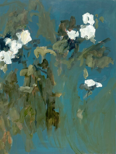Flowering Time 2 de Joanna Skurska, Pintura a la venta en Singulart