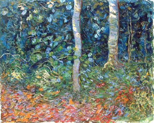 Sous Bois van Patrick MARIE, Schilderij te koop op Singulart