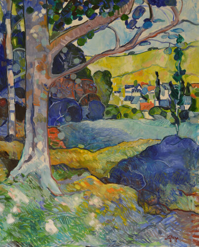 Paysage normand N°7 van Patrick MARIE, Schilderij te koop op Singulart