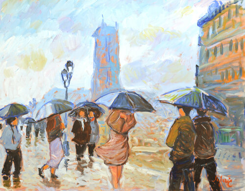 Il pleut à Paris Patrick MARIE