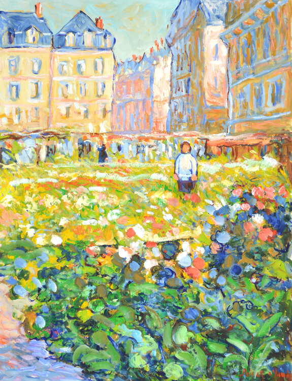 Le marché aux fleurs Patrick MARIE