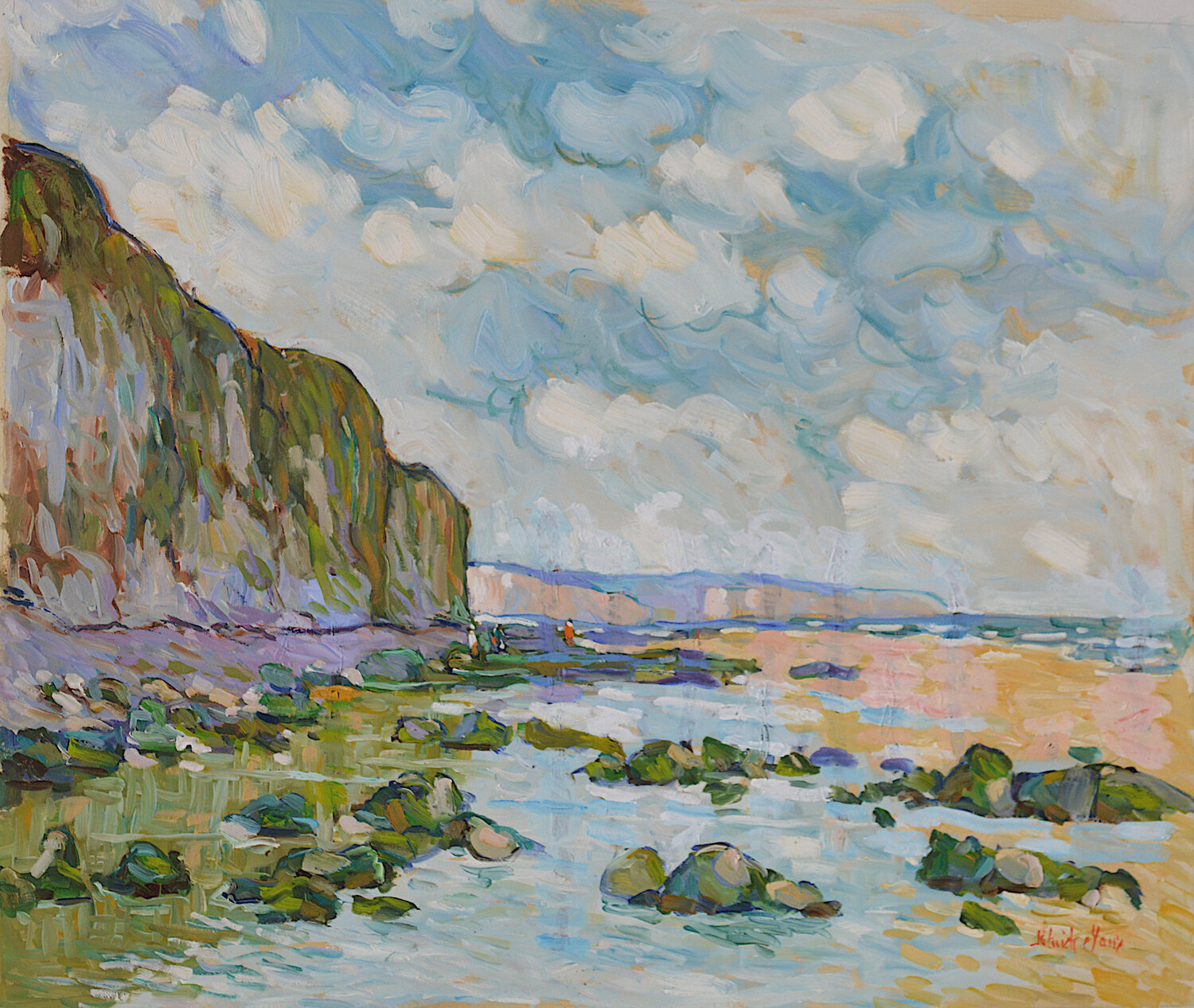 Falaises près de Dieppe N°2 Patrick MARIE
