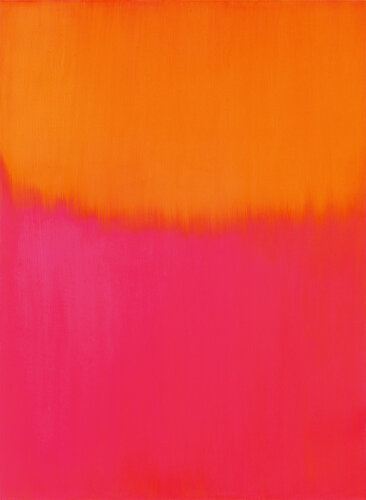 Magnolia | Orange over Pink de Stanko Ropić, Pintura a la venta en Singulart