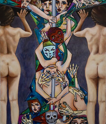 Ainsi parlent les sibylles I, Aphorismes picturaux di Caroline Guth, Pittura in vendita su Singulart