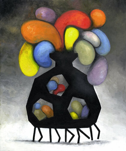 Pot perdu van Antony Squizzato, Schilderij te koop op Singulart