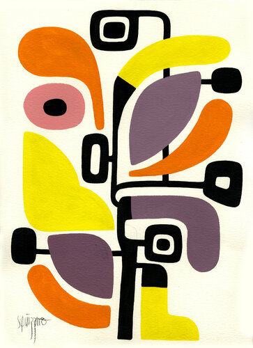 Macrochips 1 de Antony Squizzato, Obra en papel a la venta en Singulart