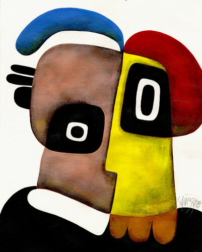 Forever friends di Antony Squizzato, Opera su carta in vendita su Singulart