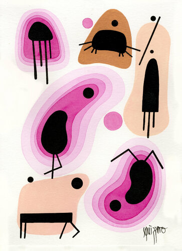 free cells tome 1 by Antony Squizzato, Work on Paper for Sale on Singulart
