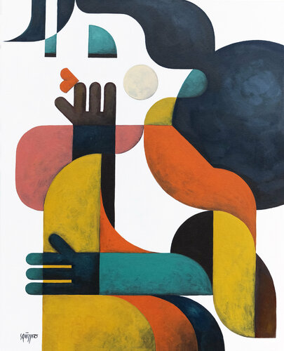 Virgin kiss di Antony Squizzato, Pittura in vendita su Singulart