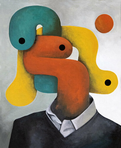Prise de têtes di Antony Squizzato, Pittura in vendita su Singulart
