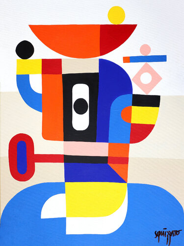 Pipoteur di Antony Squizzato, Pittura in vendita su Singulart