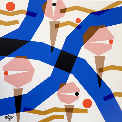Modulations van Antony Squizzato, Schilderij te koop op Singulart
