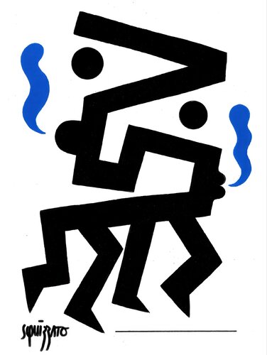 No sooner said by Antony Squizzato, Painting for Sale on Singulart