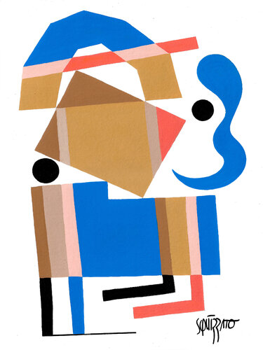 Le grand sot de Antony Squizzato, Pintura a la venta en Singulart