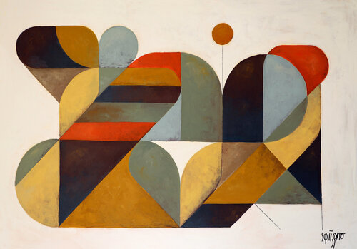 Jardin intérieur de Antony Squizzato, Pintura a la venta en Singulart