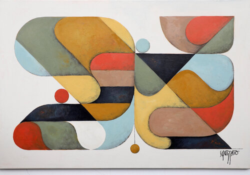 Sur le flanc van Antony Squizzato, Schilderij te koop op Singulart