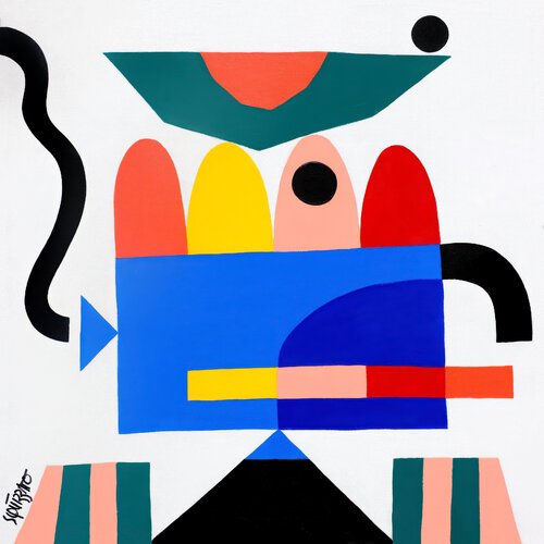 Fruity man par Antony Squizzato, Peinture en vente sur Singulart