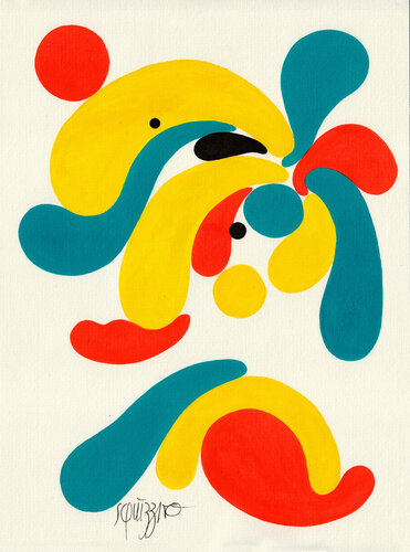 Joe Raclette van Antony Squizzato, Werk op papier te koop op Singulart