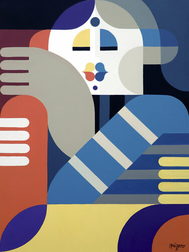 Indian Kiss van Antony Squizzato, Schilderij te koop op Singulart