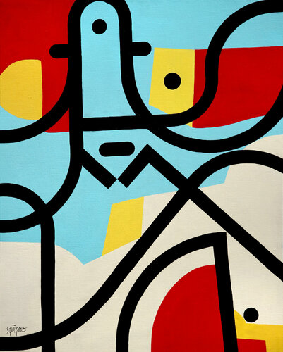 Johnny Bigoudi by Antony Squizzato, Work on Paper for Sale on Singulart
