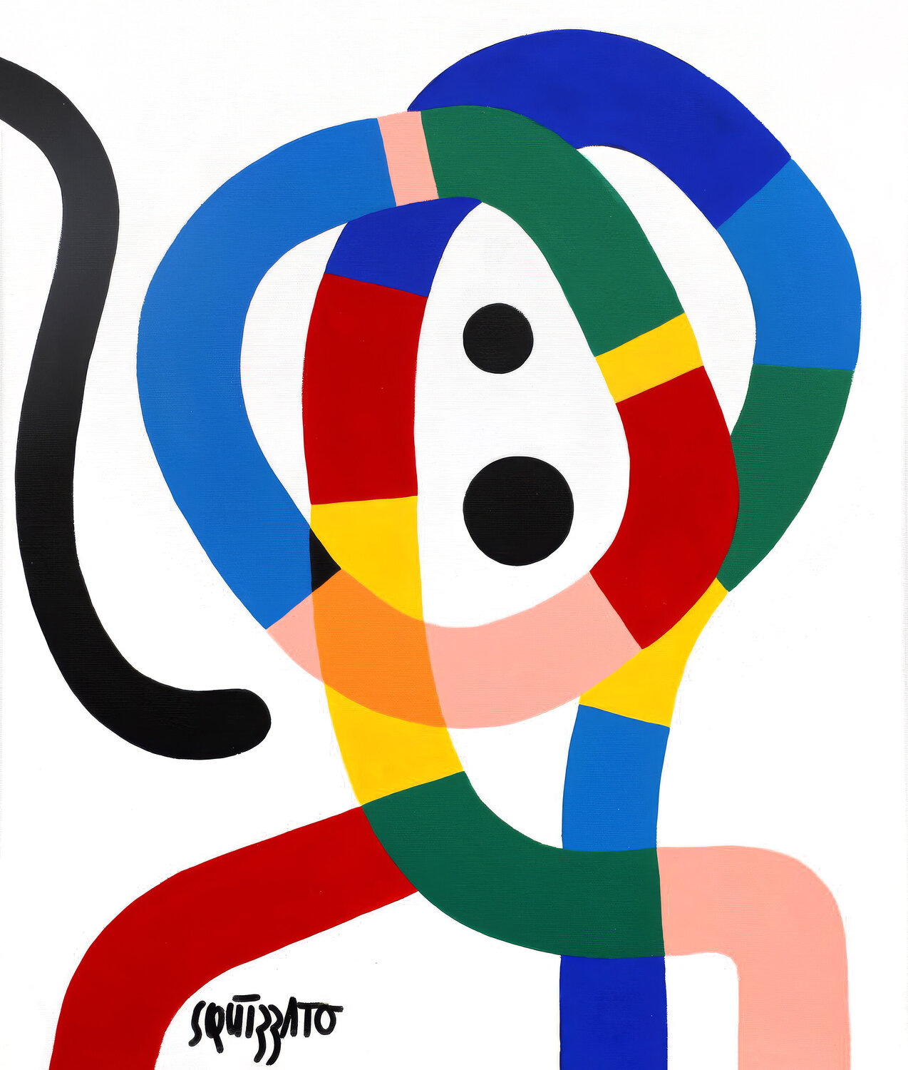 Disorder Antony Squizzato Original painting for sale
