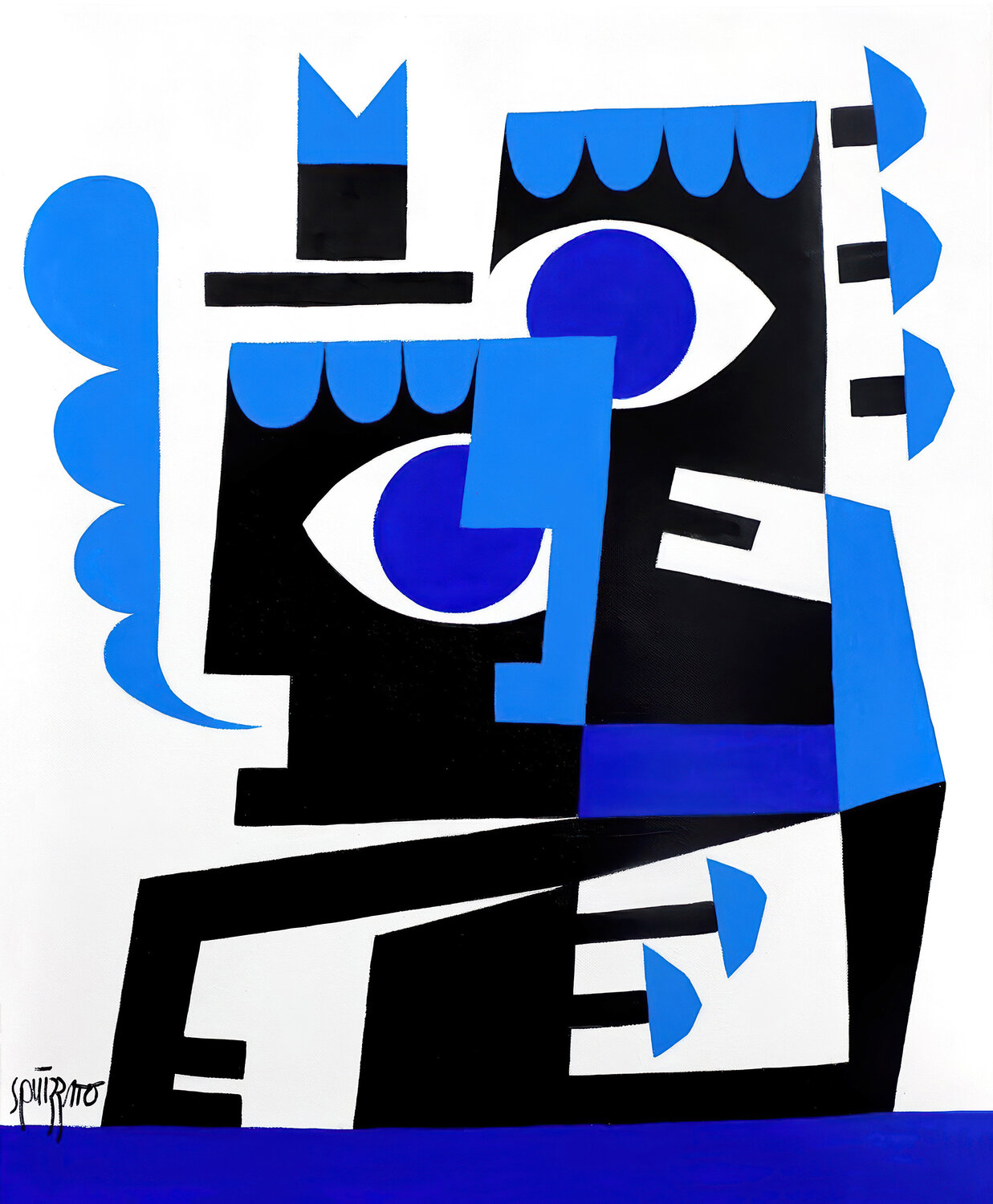 Alter ego Antony Squizzato Origineel schilderij te koop