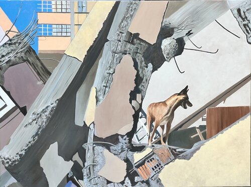 Minx von Gabriele Fuchs, Malerei kaufen auf Singulart