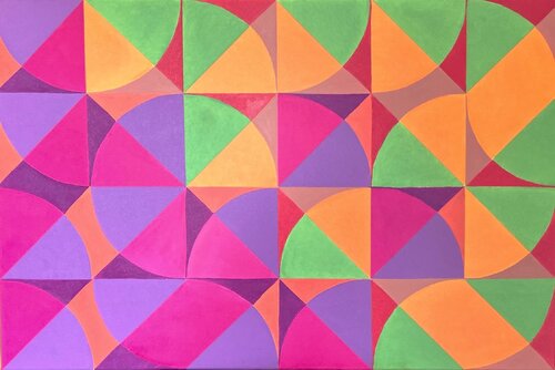 Hommage an Athos Bulcão van Gabriele Fuchs, Schilderij te koop op Singulart