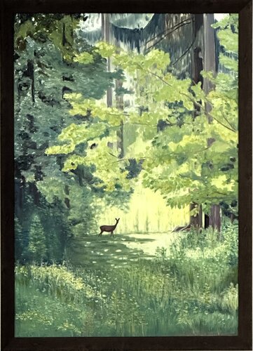 Reh di Gabriele Fuchs, Pittura in vendita su Singulart