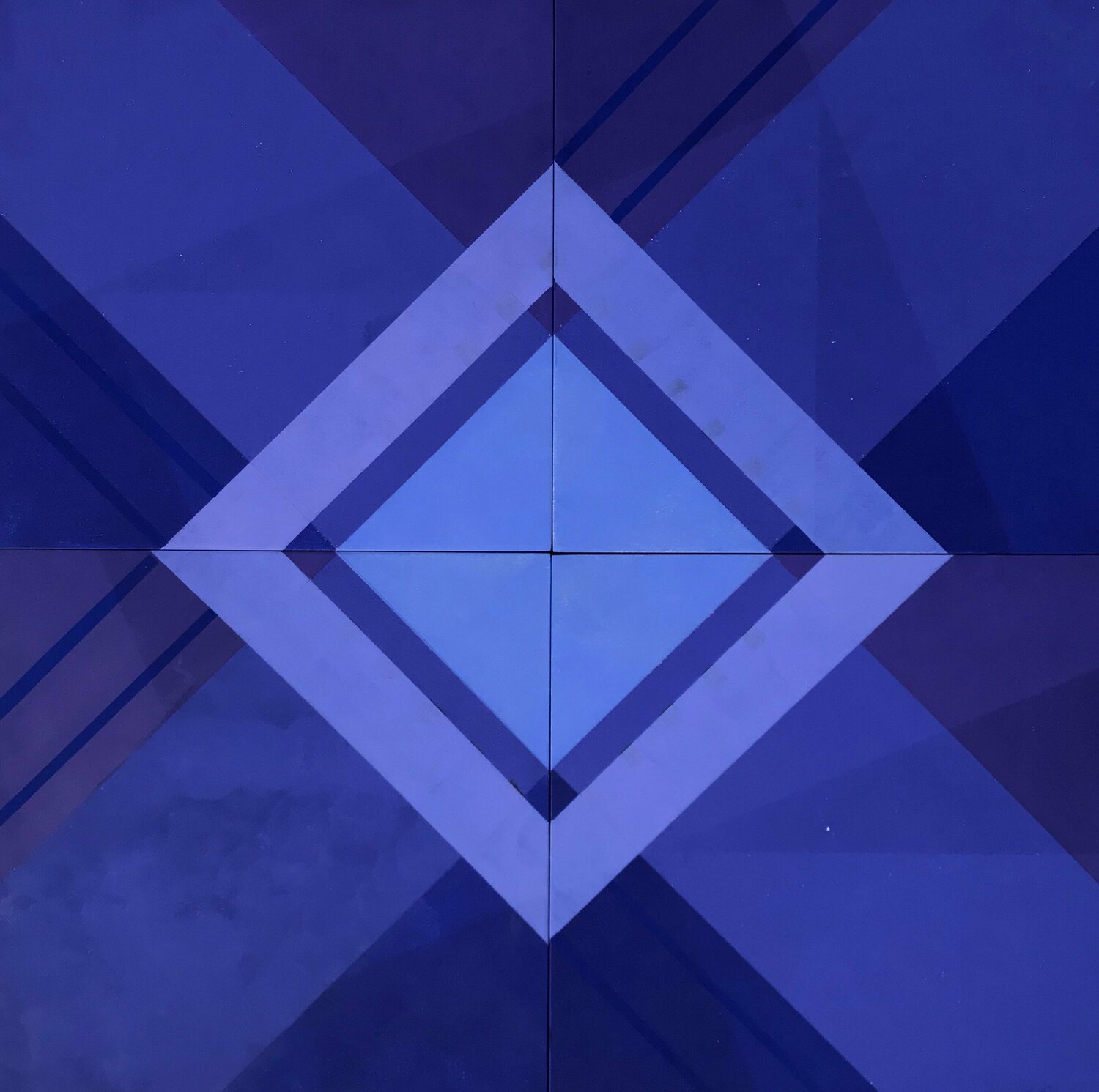 Konkret Blau Gabriele Fuchs