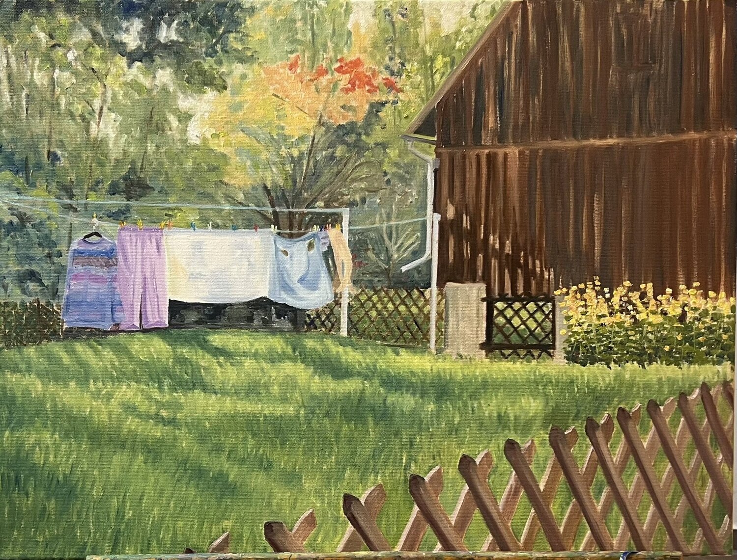 Herbstlich an der Leine Gabriele Fuchs