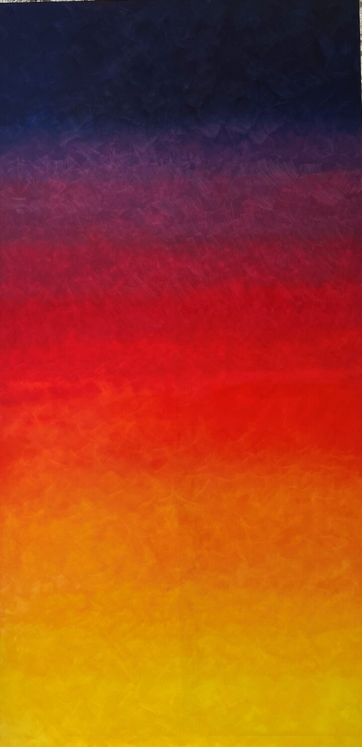 Sonnenuntergang Gabriele Fuchs Originalgemälde zu verkaufen
