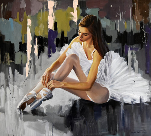 The preparing for dance Serghei Ghetiu
