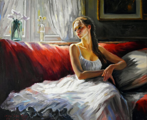 Her sunny morning Serghei Ghetiu