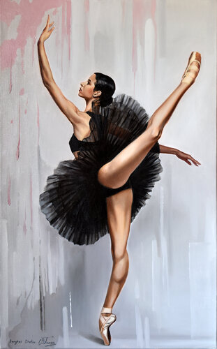 The beauty of dance XIII van Serghei Ghetiu, Schilderij te koop op Singulart