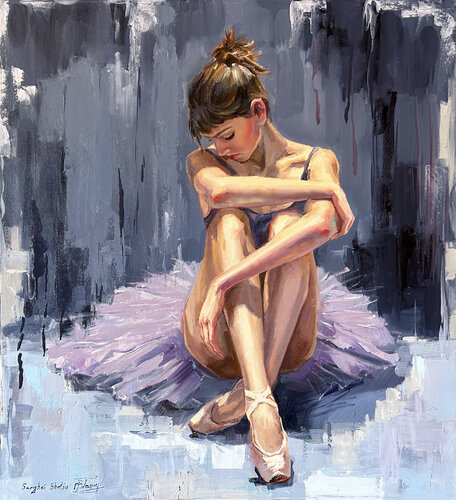 The sadness of ballerina Serghei Ghetiu