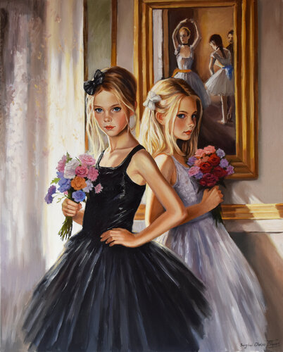 In remembrance of Degas van Serghei Ghetiu, Schilderij te koop op Singulart
