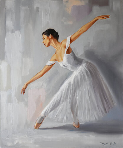 In the move of dance von Serghei Ghetiu, Malerei kaufen auf Singulart