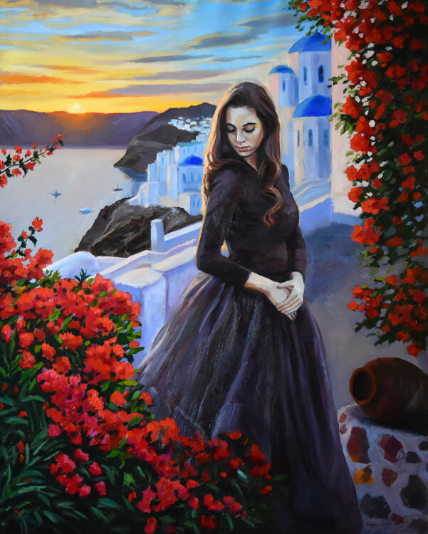 The Beauty of Santorini Serghei Ghetiu