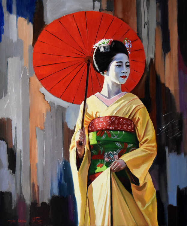 Maiko, the dancing child Serghei Ghetiu