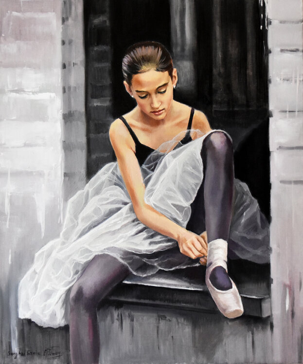 Preparing for street dance Serghei Ghetiu