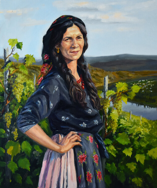 Portrait of a gypsy woman Serghei Ghetiu