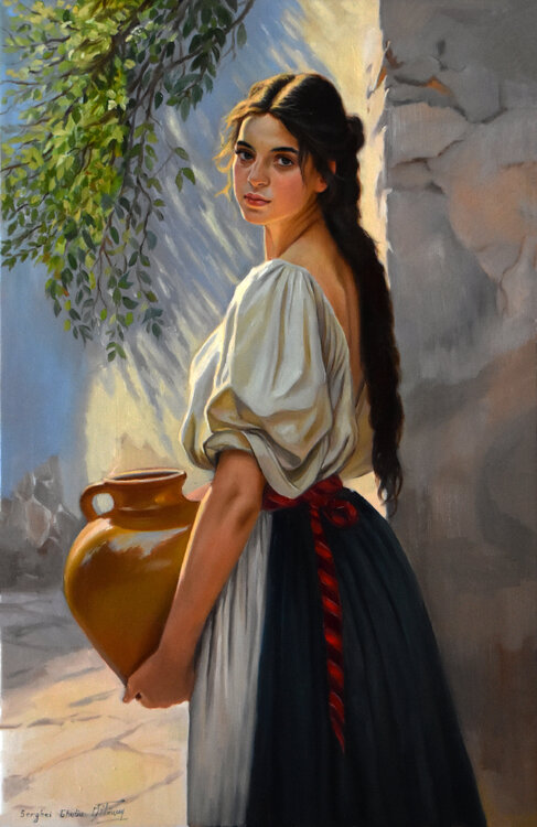 The Mediterranean girl II Serghei Ghetiu
