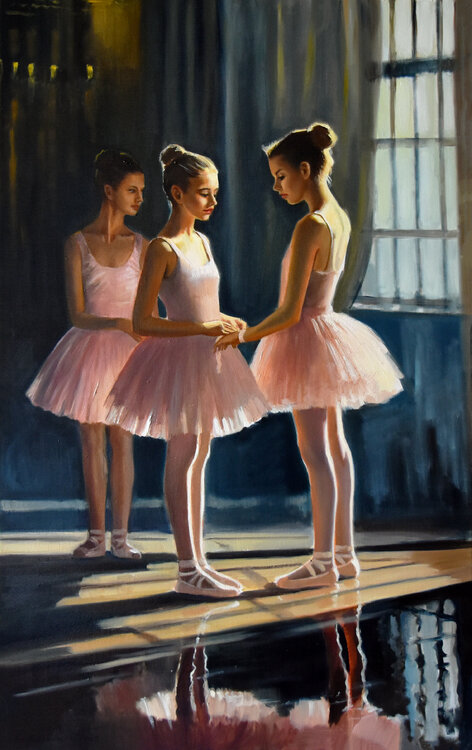 At the ballet studio Serghei Ghetiu