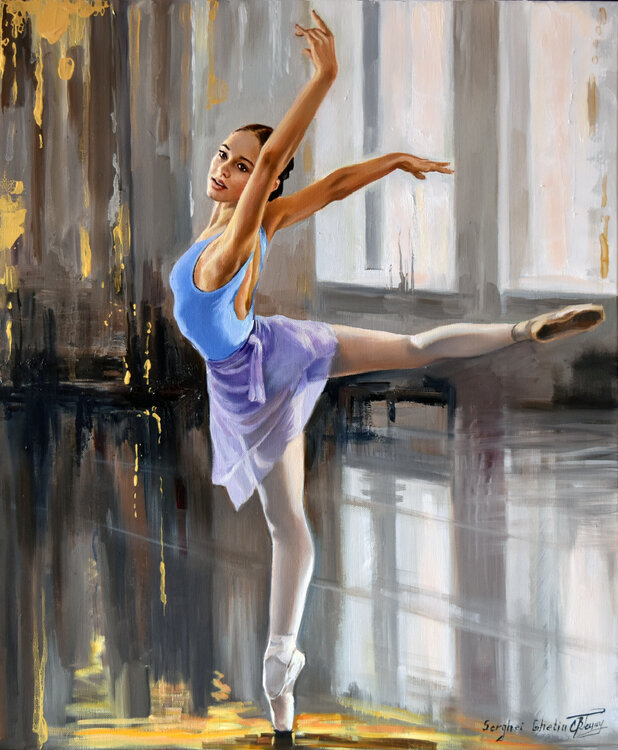At the ballet studio II Serghei Ghetiu